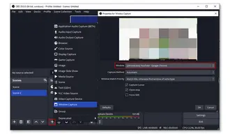Set up OBS for Recording Chrome