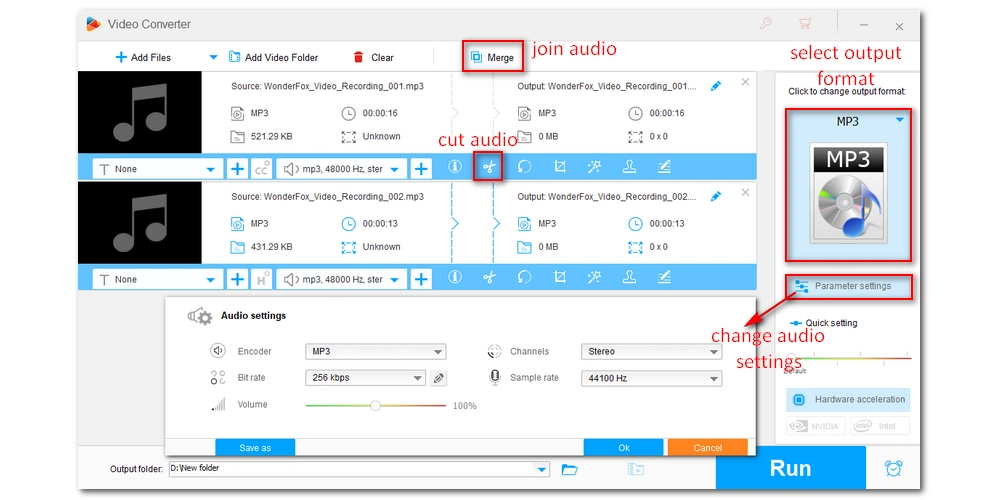 Edit Voice Recordings