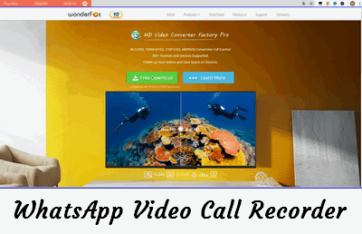 WonderFox Call Recorder for WhatsApp