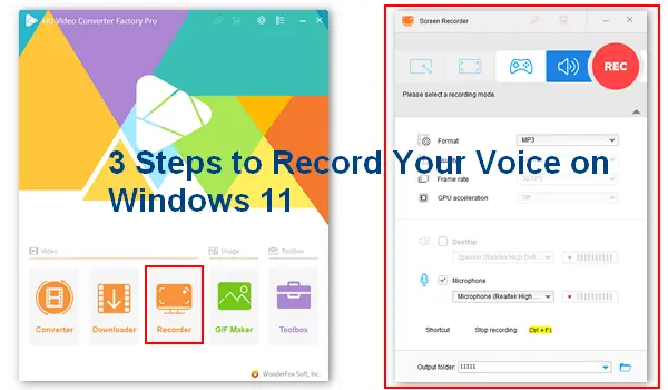 Best Voice Recorder Windows 11