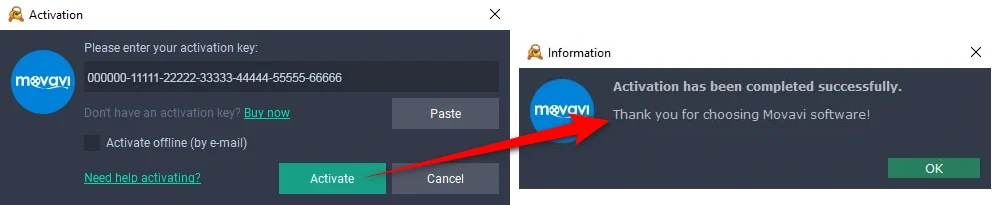 Movavi Remove Watermark by Upgrading