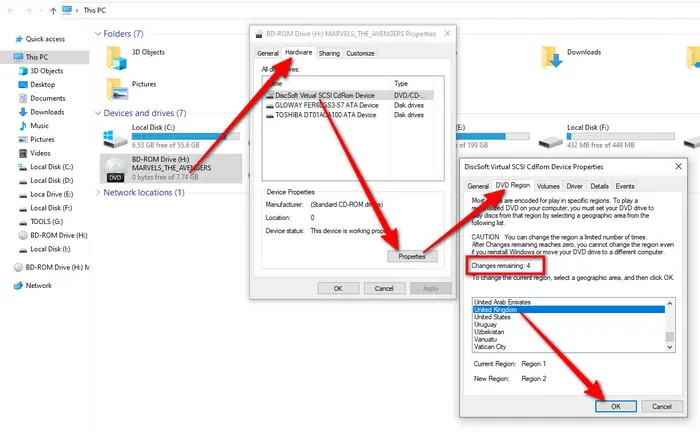 Convert DVD to Region Free