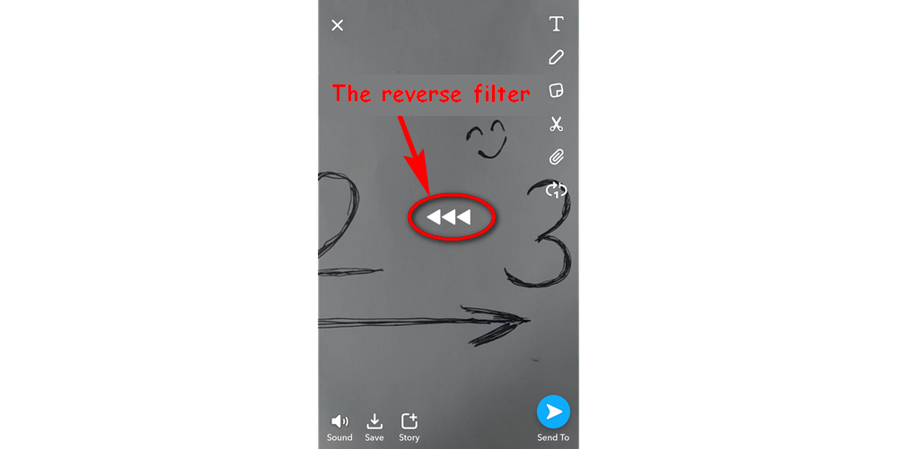 How to Reverse on Snapchat