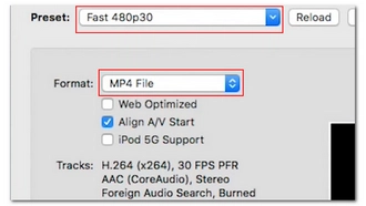 Choose the Output Profile