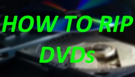 How to Rip a DVD