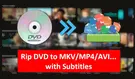 DVD to MKV with subtitles