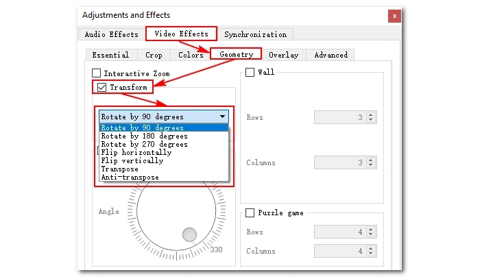 How to Rotate a Video in VLC