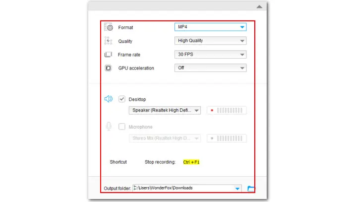 Adjust Movie Recording Settings