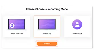 Choose Recording Mode