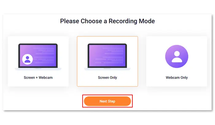 Choose Recording Mode