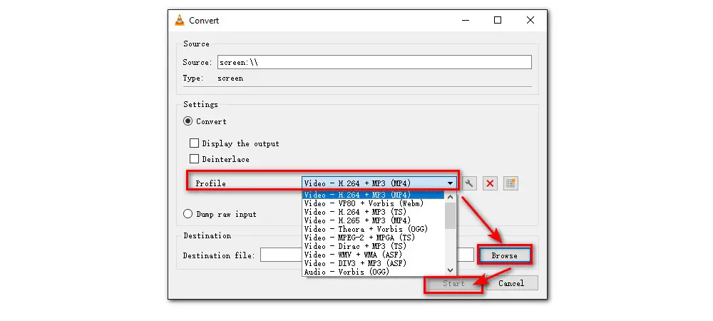 How to Screen Record on Asus with VLC