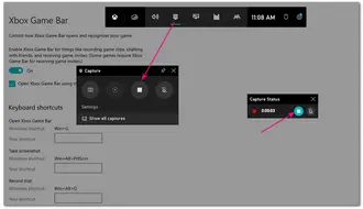 Xbox Game Bar Record Screen