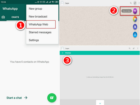 How to Send Large Videos on WhatsApp