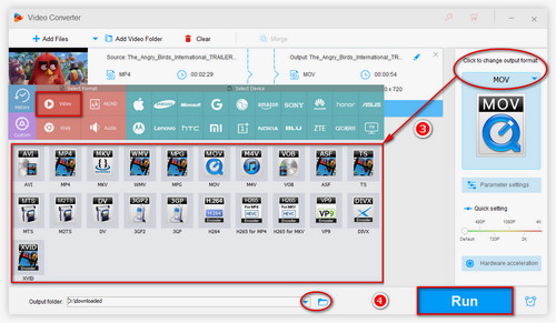 Converting Video Format