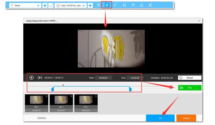 Split MPEG to Segments