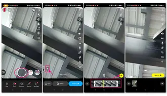 Trim a Snapchat Video After Recording