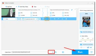 Customize Output Settings