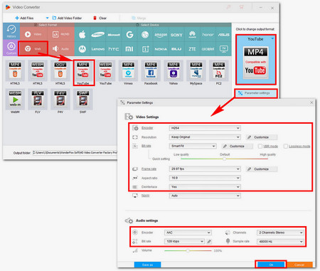 How to Upload 4K to YouTube - Choose Settings