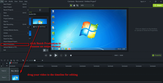 Camtasia Studio Screen Capture