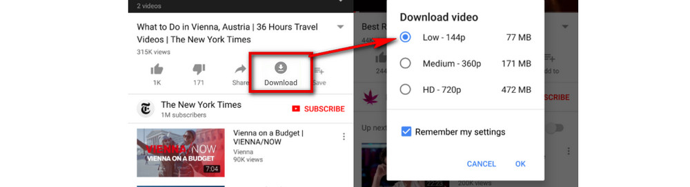 Download YouTube offline