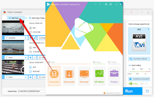 Add videos into this program