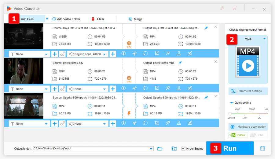 Convert HTML5 Video to MP4