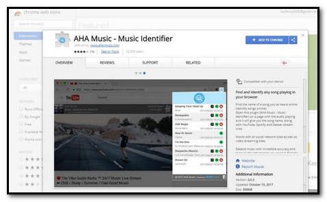 YouTube Music Finder Extension
