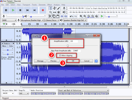 How to Raise an MP3 Volume with Audacity