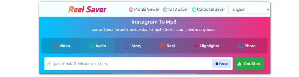 Instagram MP3 Converter