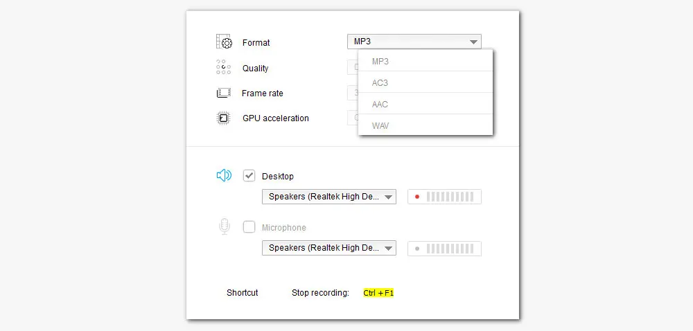 Record Internal Audio PC