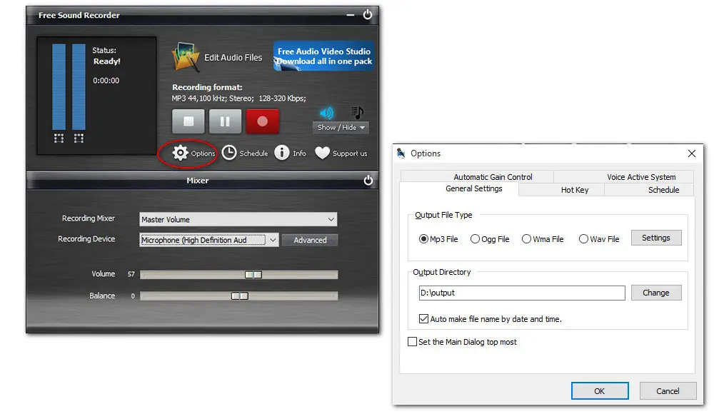 Free Internal Audio Recorder PC