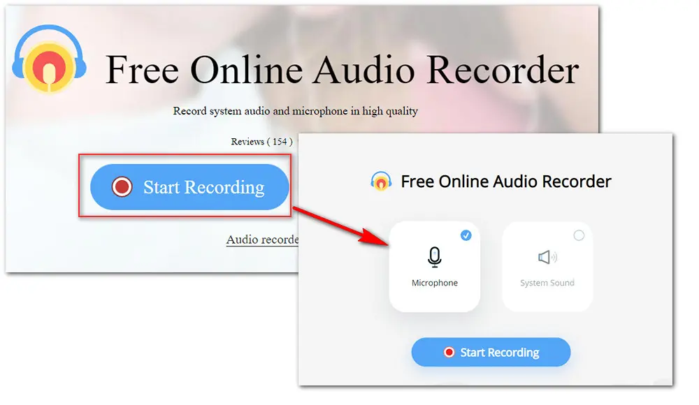 Online PC Internal Audio Recorder