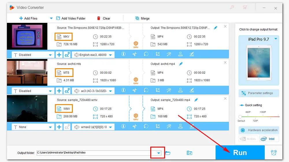 Convert Video Files for iPad