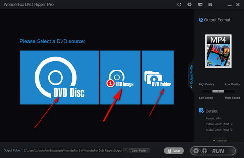 Load Source File into ISO Decrypter