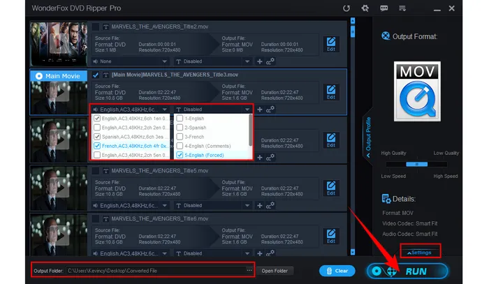 Start Converting ISO to MOV