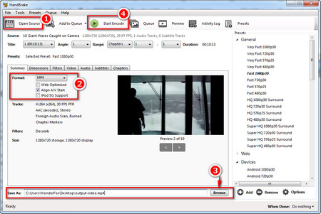 Convert MKV Files with HandBrake