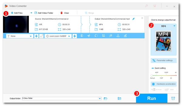 IVR to MP4 Converter Free Download