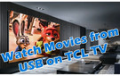 TCL TV USB Video Format