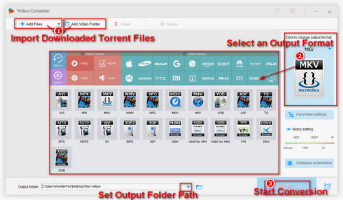 Convert Downloaded Torrent Files Format