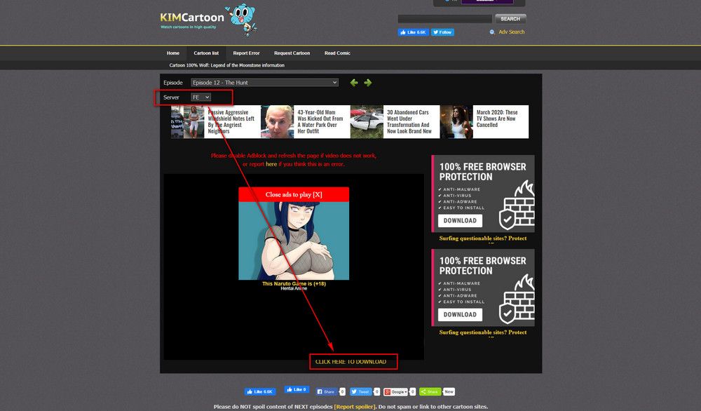 How to Download from KimCartoon Directly