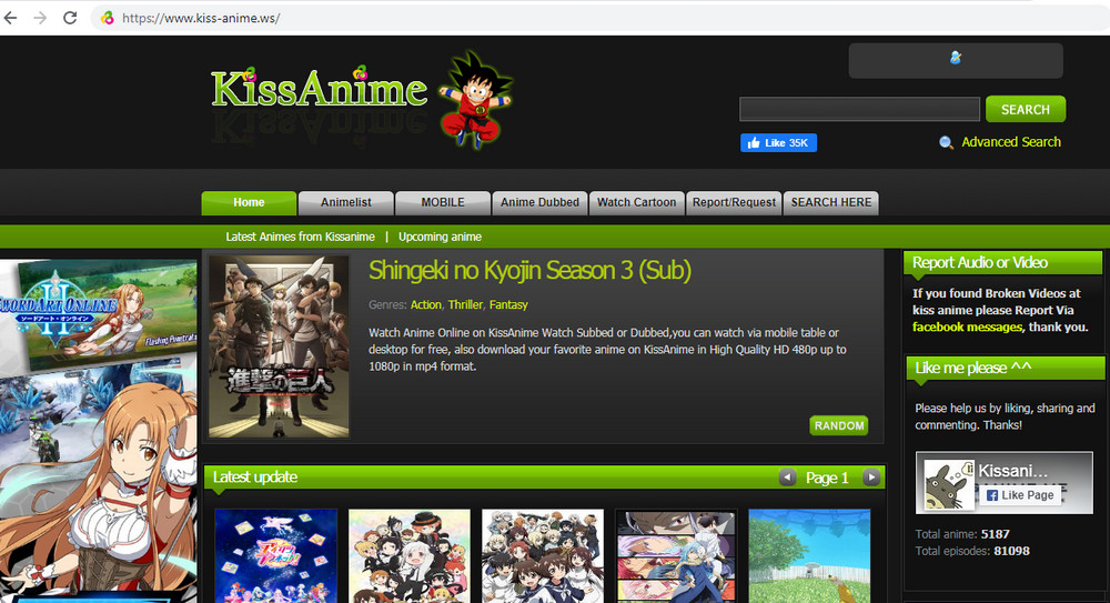 me using wayback machine to get back to kissanime : r/KissAnime