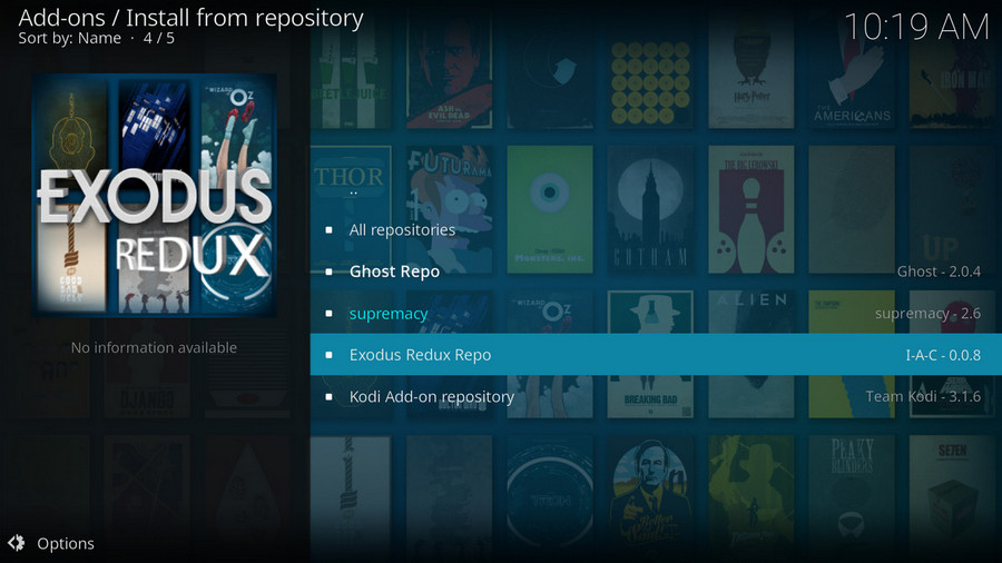 Select Exodus Redux Repo