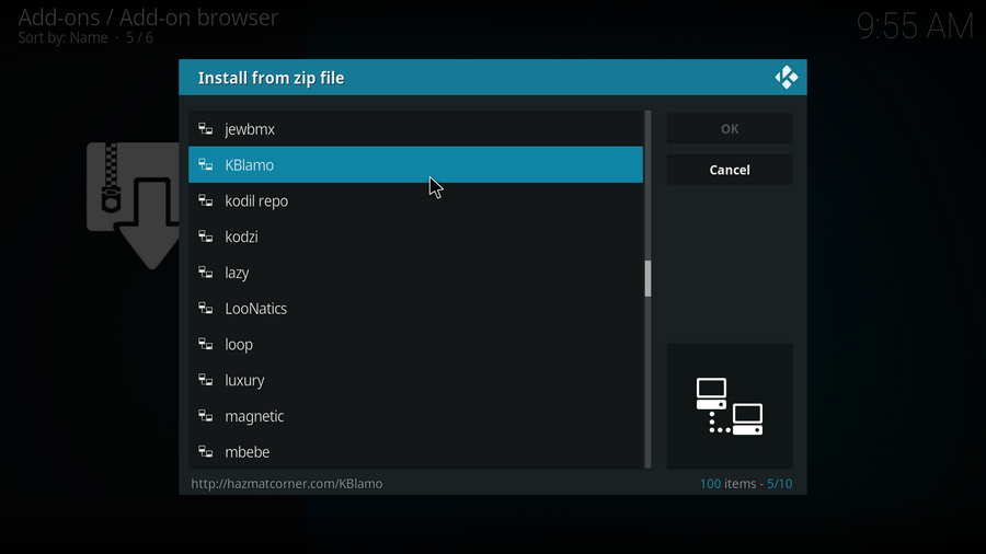 Click on the source cy4root