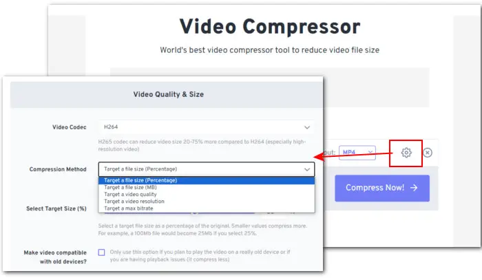 Compress Large Video Files Online