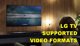 LG TV Video Format