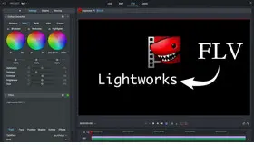 FLV Not Supported in Lightworks