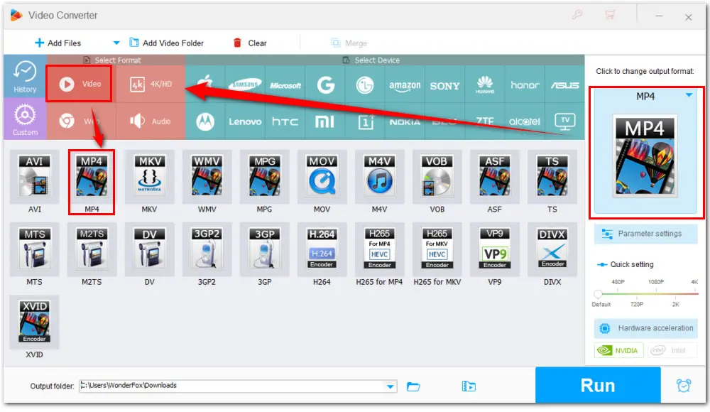 Convert to Lightworks Supported Formats 