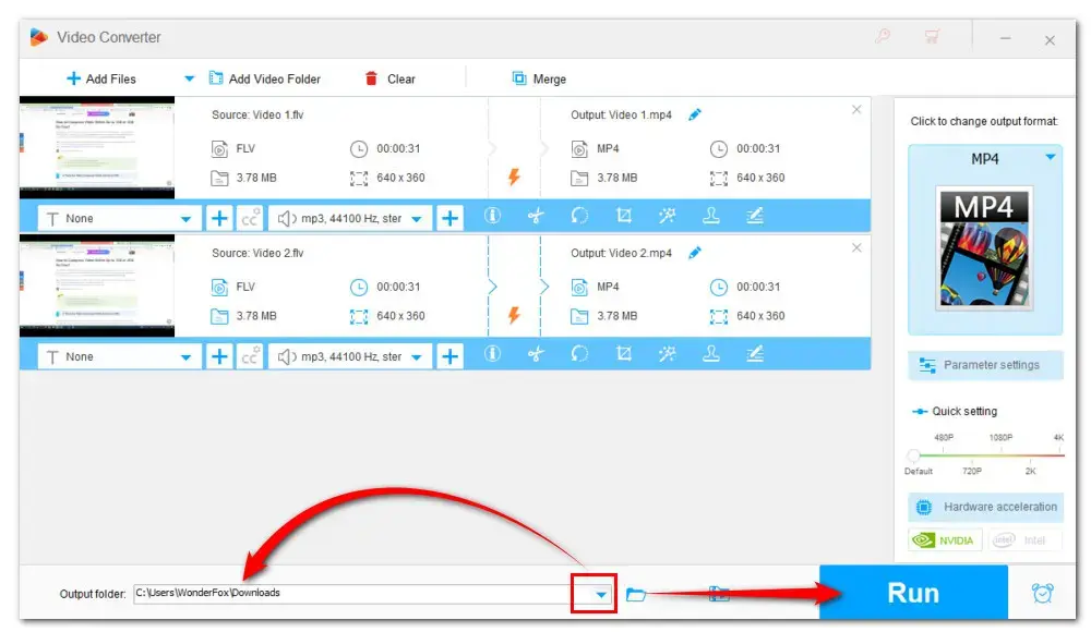 Conversion for Lightworks Supported Video Formats