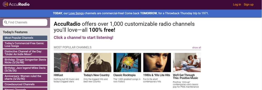 Listen to music for free without downloading anything
