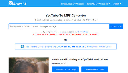 SaveMP3 – Listen to YouTube Alternative 